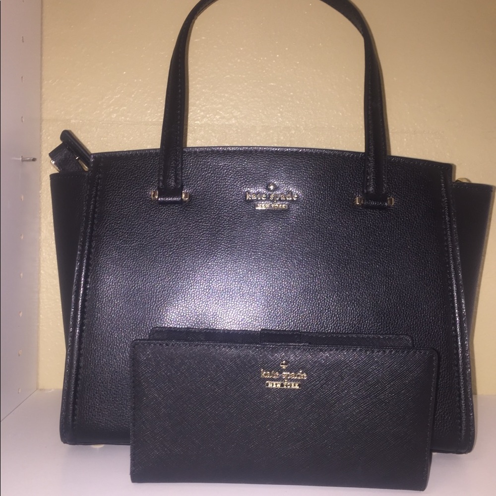 Kate Spade bag with matching wallet